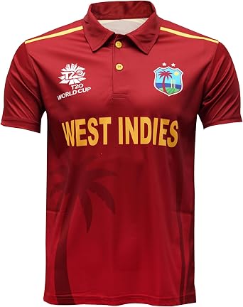 West Indies ODI Cricket Jersery Worldcup T20 Shirt