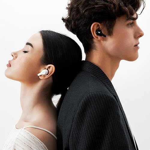 Miniatura 6 de Edifier X5 Lite - Auriculares Bluetooth verdaderamente inalámbricos, auriculares intrauditivos con micrófonos duales y funda de carga, cancelación