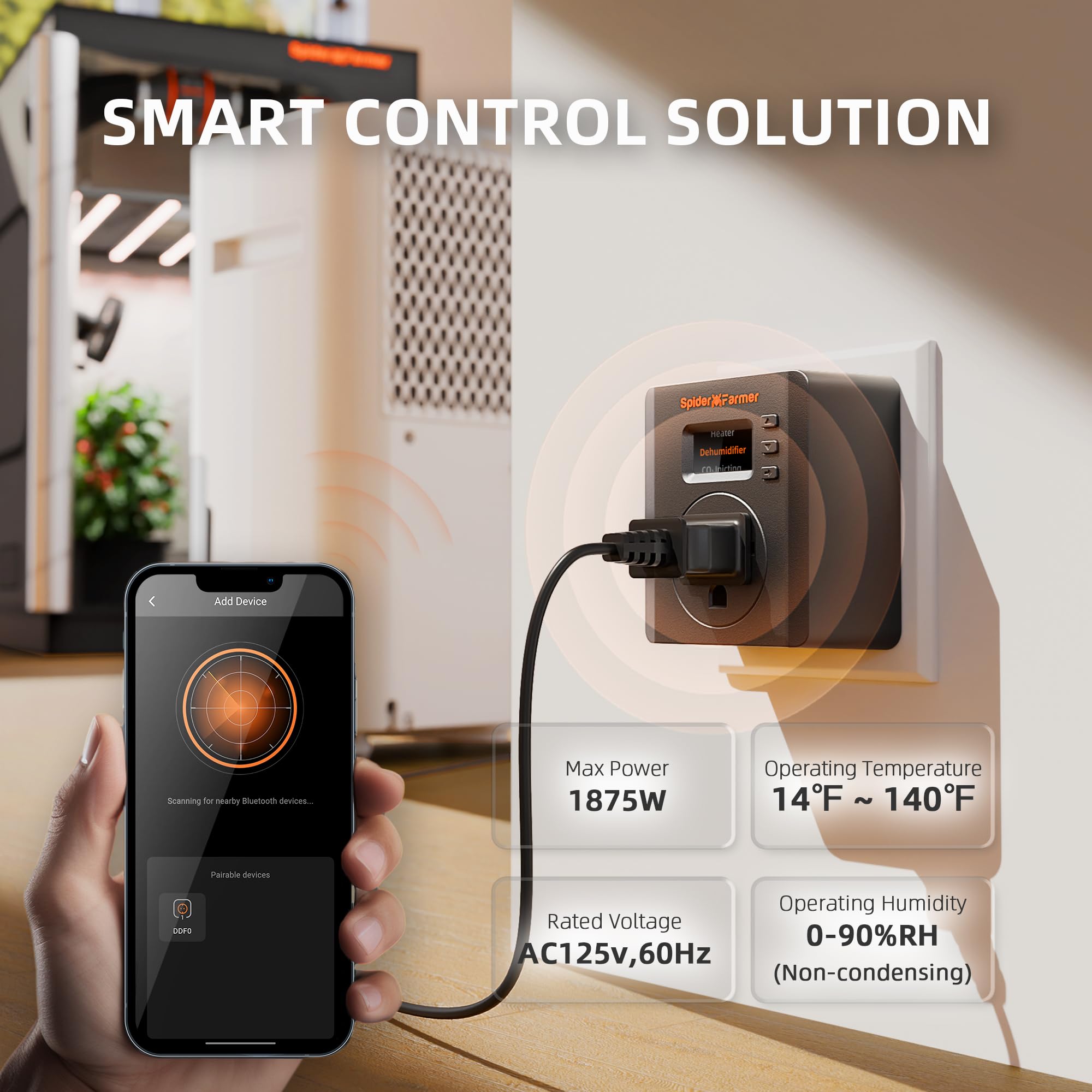 Spider Farmer S-Station Smart Plug