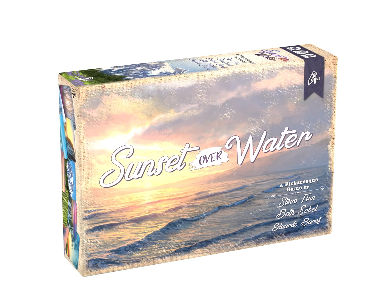 Pencil First Games Sunset Over Water Card Game for 1 to 4 Players, Ages 14+