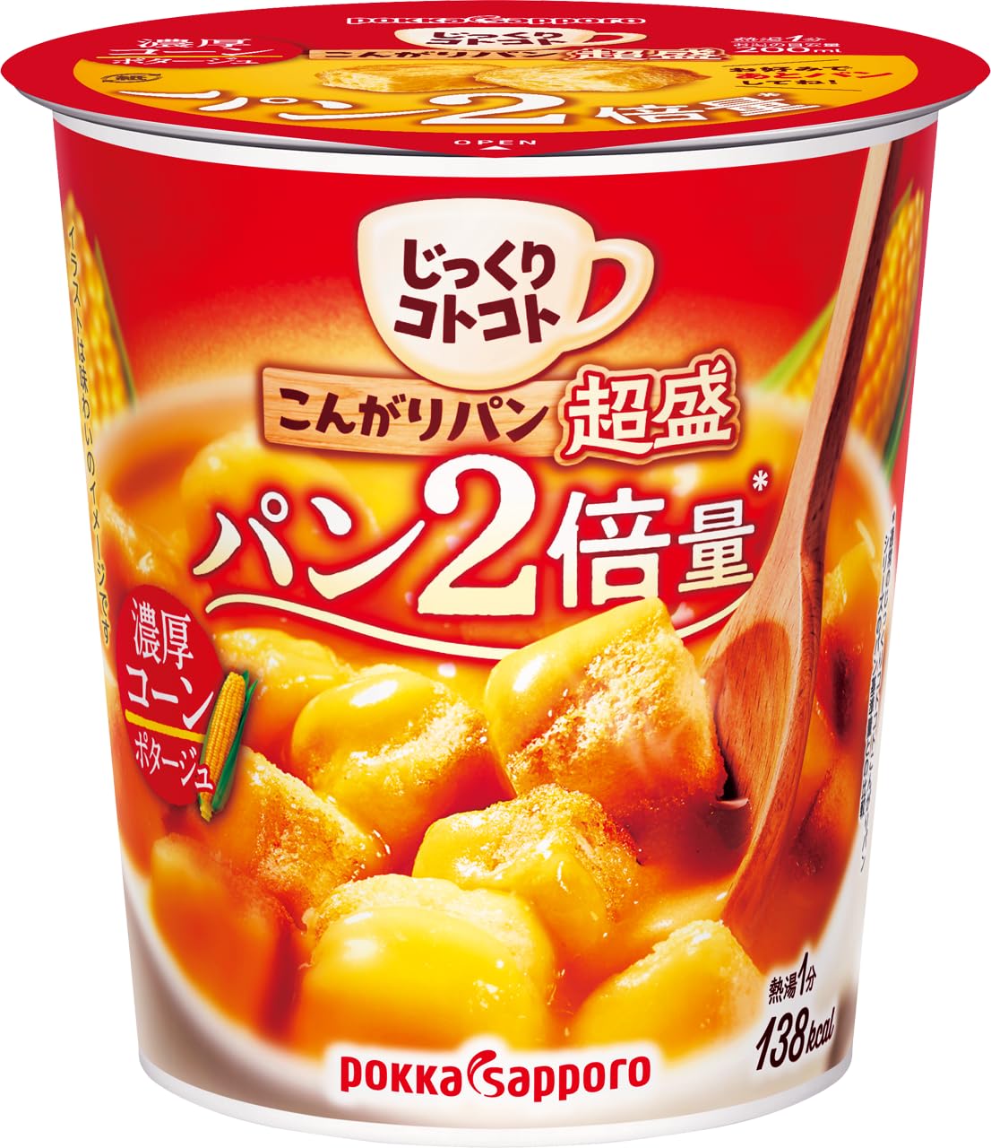 Amazon.co.jp: じっくりコトコト こんがりパン超盛 濃厚コーン