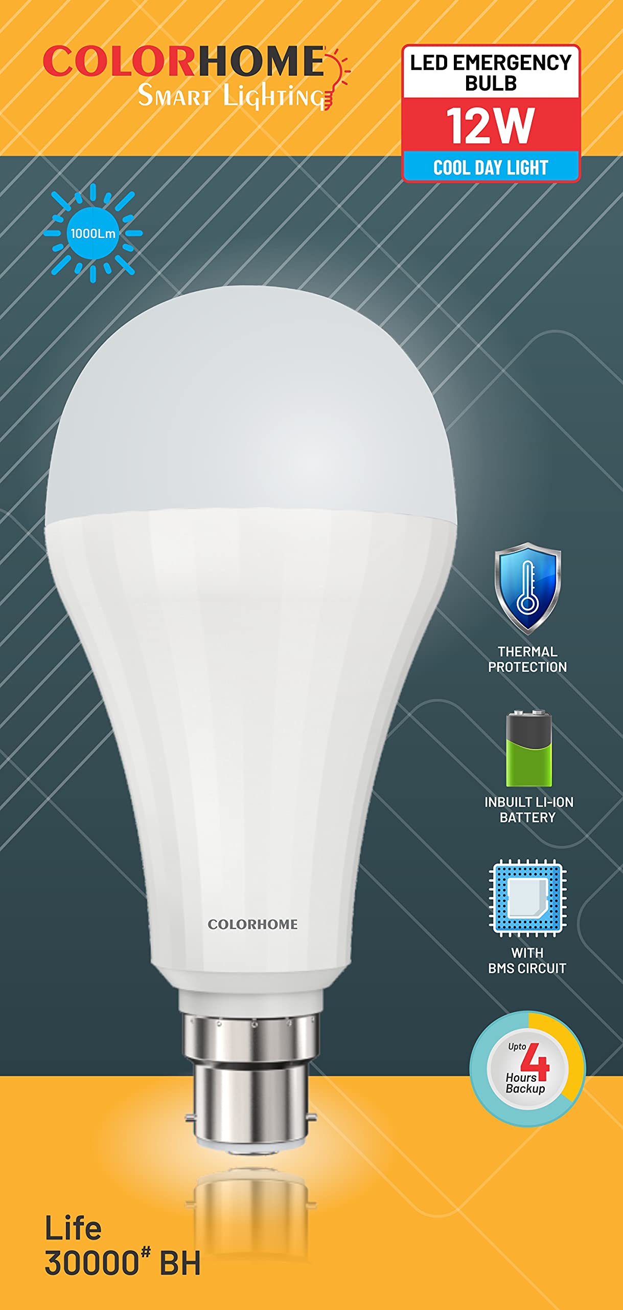 LED EMERGENCY BULB 12W
