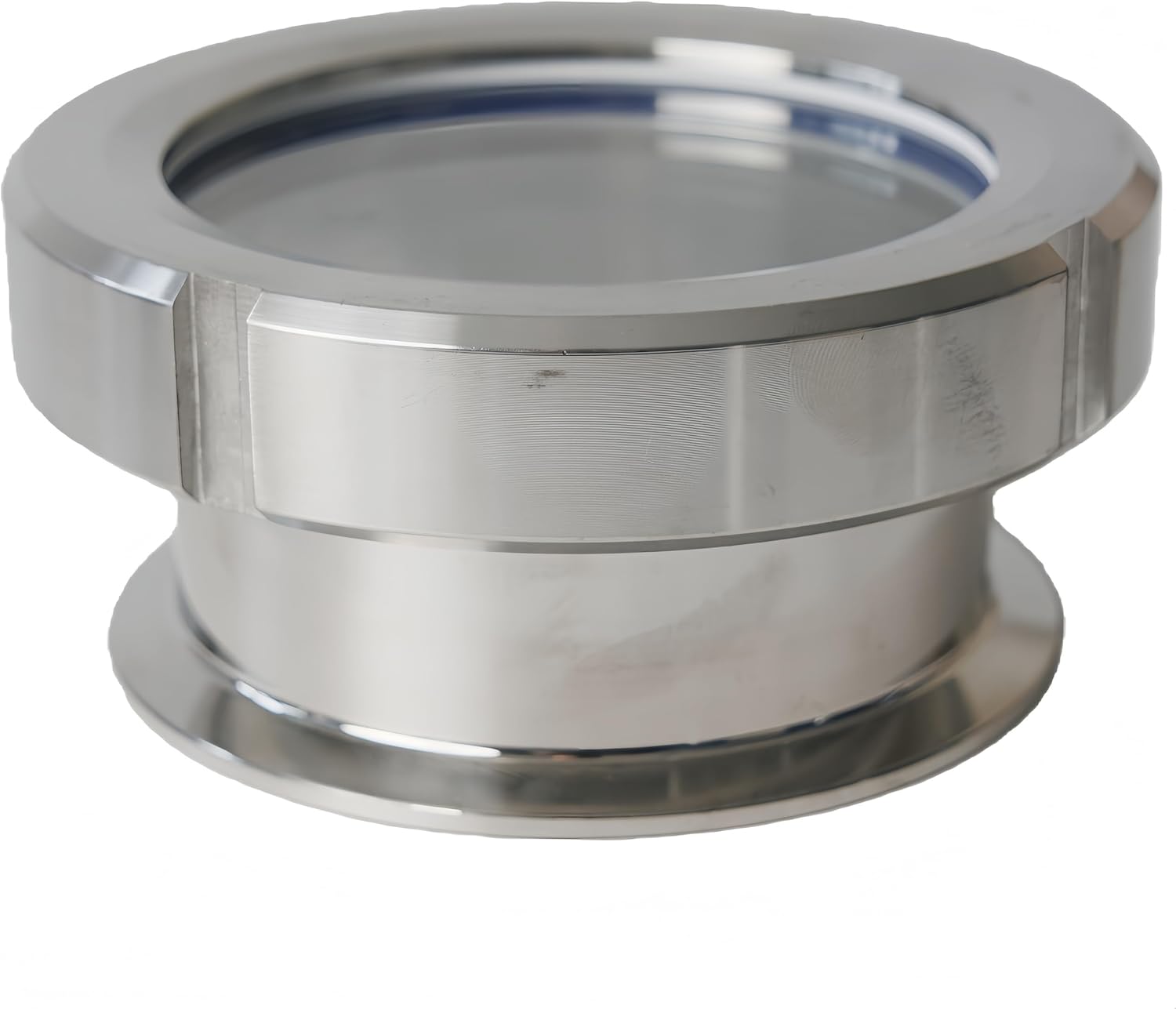 Tri Clamp Sight Glass Front Facing Stainless Steel (4 inch Tri Clamp)
