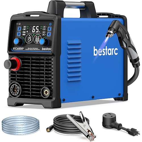 Bestarc 65A Non-HF CNC Plasma Cutter, Blow Back Pilot Arc, Large LED