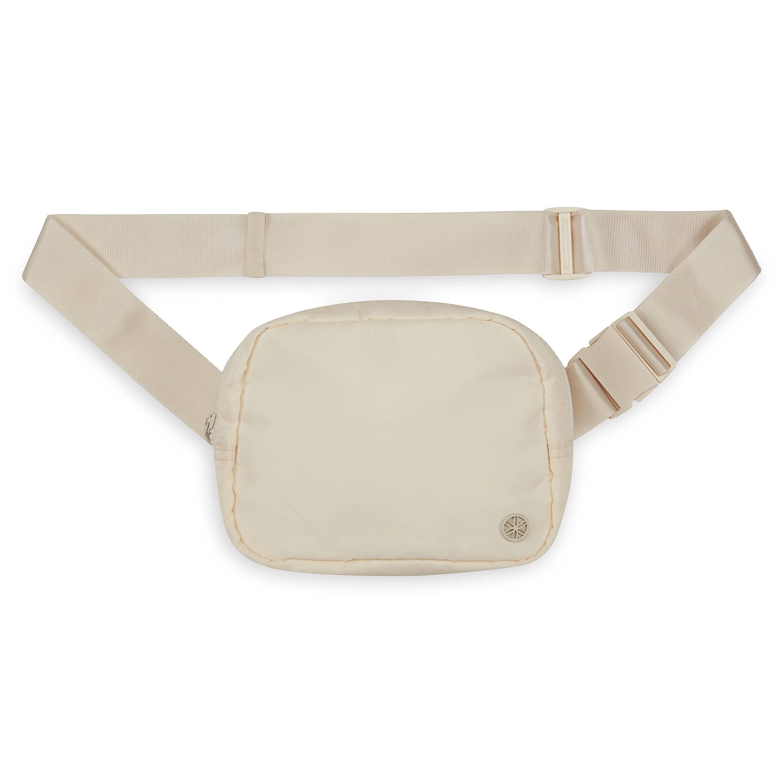 Gaiam Sidekick Waist Pack - Storage Belt Bag for Women and Men - Adjustable Belt with Lightweight Pouch for The Gym & Studio, Khaki, One Size, Gaiam Sidekick Waist Pack - Khaki