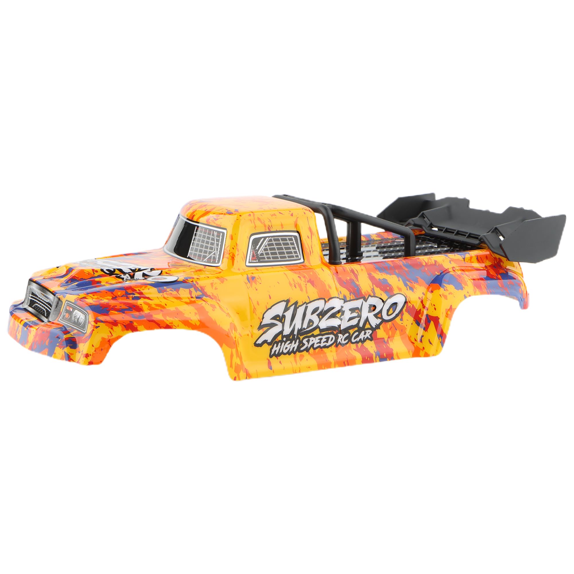 GDOOL 9500E RC Car Shell Body Cover PX9500-04 Accessories Spare Parts for 9500E 1:16 RC Monster Trucks Vehicle (Orange)