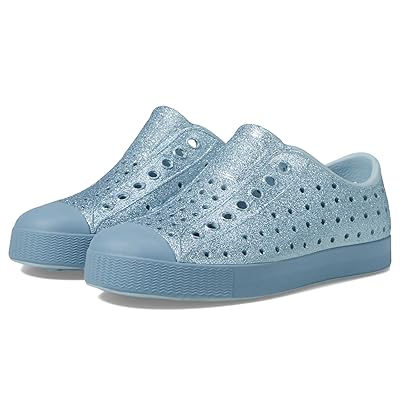 Native Shoes Kids Jefferson Bling (Little Kid/Big Kid) Kids Shoes Air Bling/Oxygen Blue