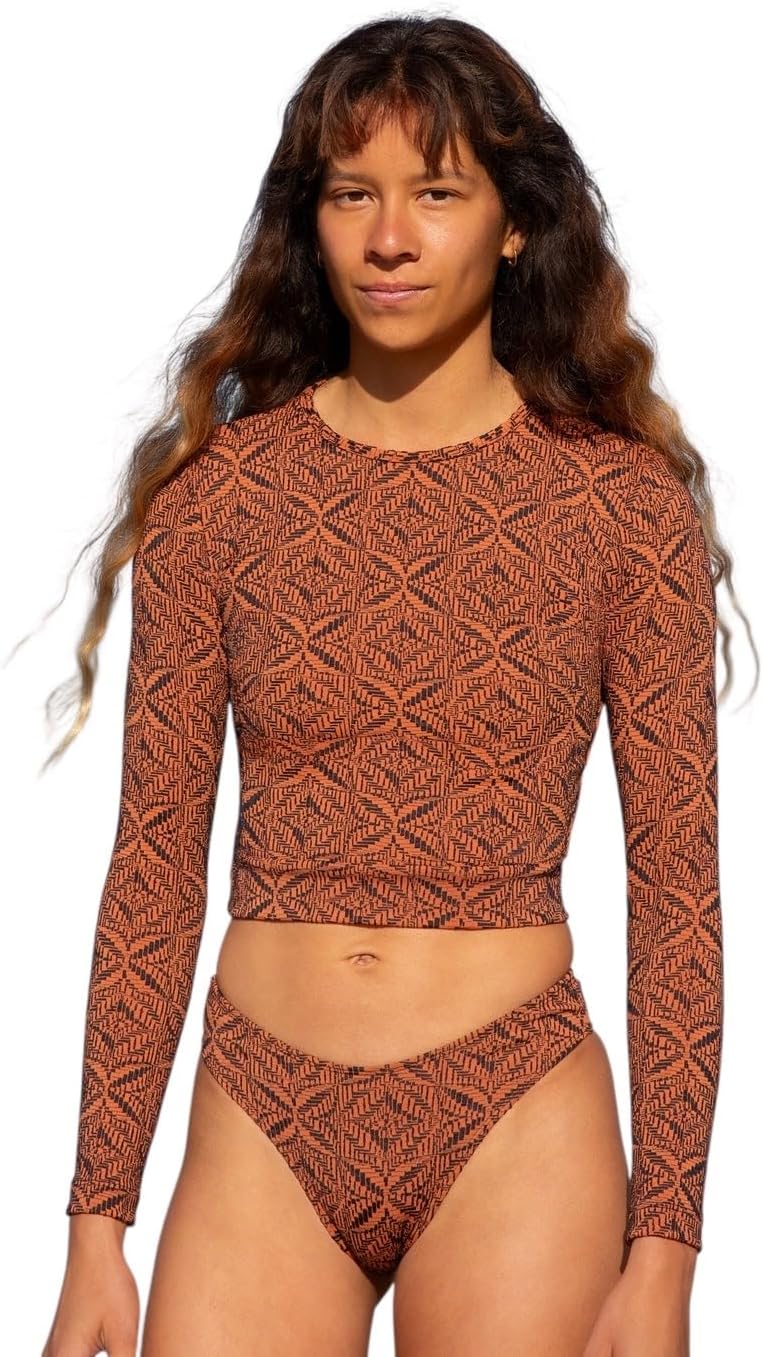 Amazon.co.jp: [Seea] Palomar Crop Top Rashguard シーア クロップ