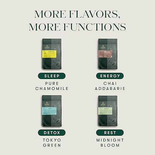 Miniatura 7 de Luxmi Estates Astounding Ashwagandha Tea, 50 bolsas de té, con Ashwagandha, cúrcuma, jengibre, hierba de limón y más, para aliviar el estrés, calmar
