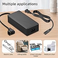 Vista 5 de Weilianda Fuente de alimentación reclinable eléctrica, repuesto de cable de alimentación reclinable, transformador de fuente de alimentación