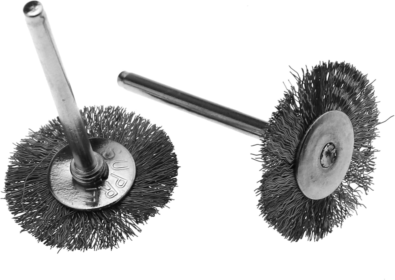 10Pcs 22mm Dia Wire Wheel Polish Brushes for Rotary Grinders BigaMart