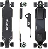 V4 Electric Skateboard with Remote&comma; 28 Mph Top Speed&comma;22 Miles Range&comma;1000W Hub-Motor&comma; Longboard Skateboard for Adults ＆Teens