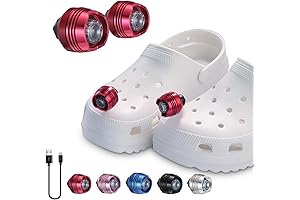 Rechargeable Headlights for Crocs: Illuminate Your Steps with Style