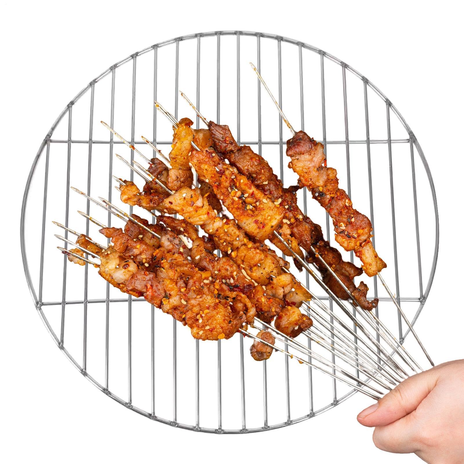 Grille de barbecue ronde portable pour simplifier vos repas outdoor