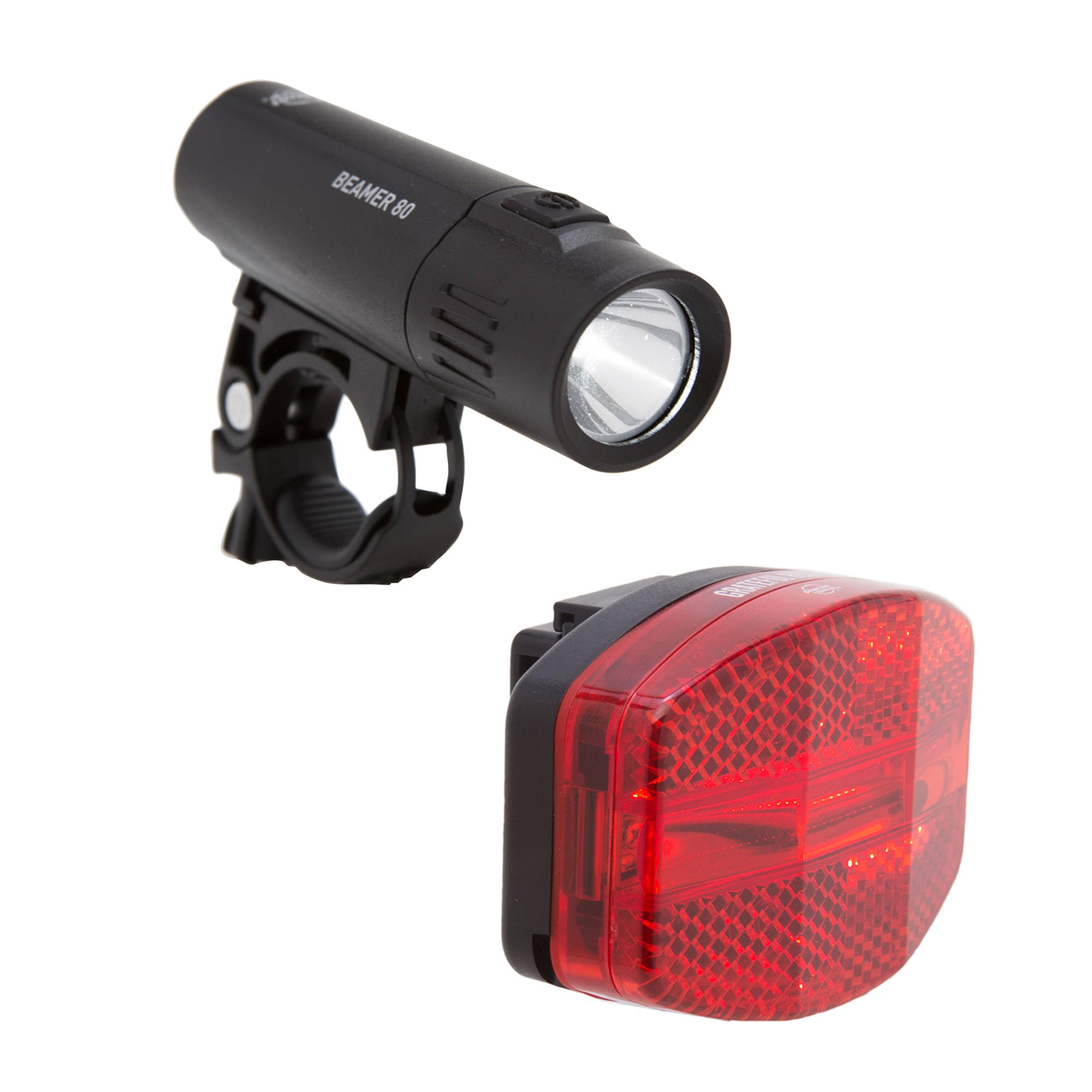 Planet Bike Beamer 80 Grata Rosso Luce Set