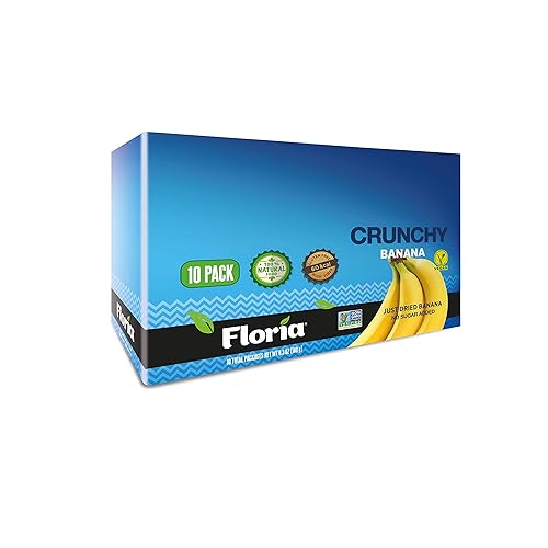 Miniatura 8 de Floria snacks crujientes de fruta snacks saludables de frutas secas sin azúcar añadido sin OGM sin gluten veganos bolsas de 063onzas paquete de