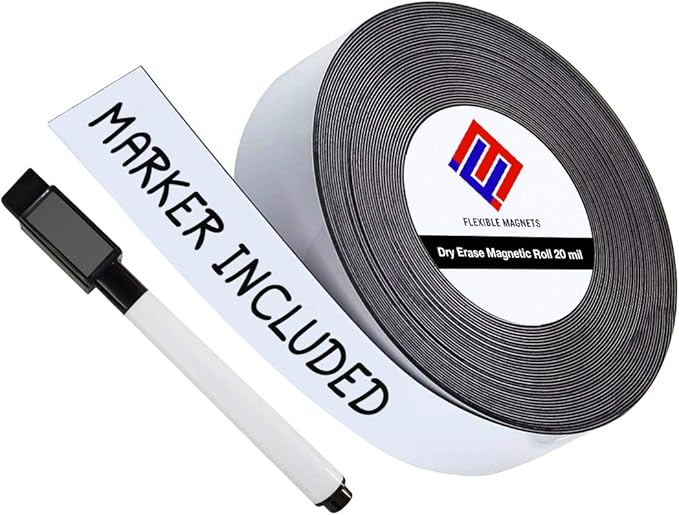 Dry Erase Strips Roll of Writable Whiteboard