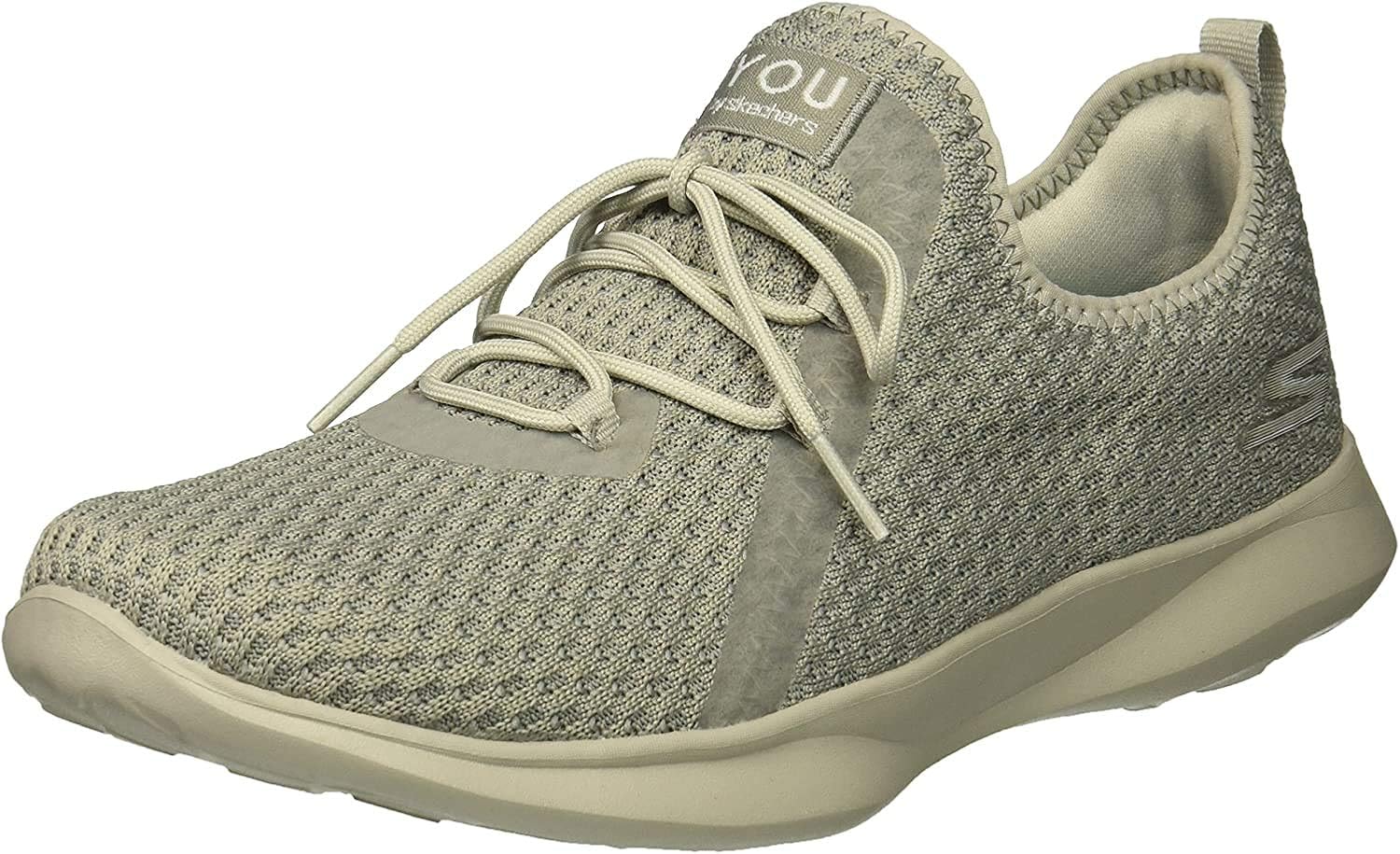 Skechers Women's Serene-Tranquility Sneaker 6 Grey