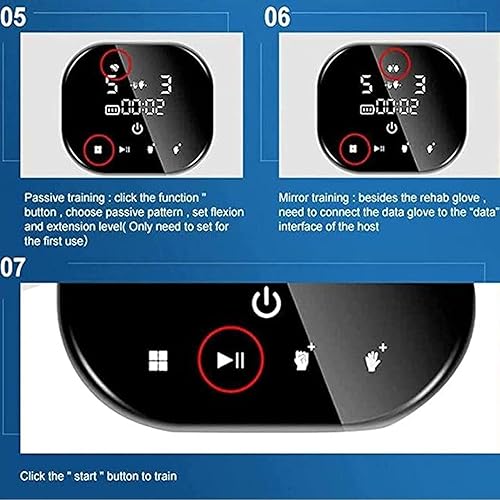 Miniatura 3 de Guantes de robot de rehabilitación de manos, guantes de robot de rehabilitación, dispositivo de rehabilitación robótica para personas con accidentes