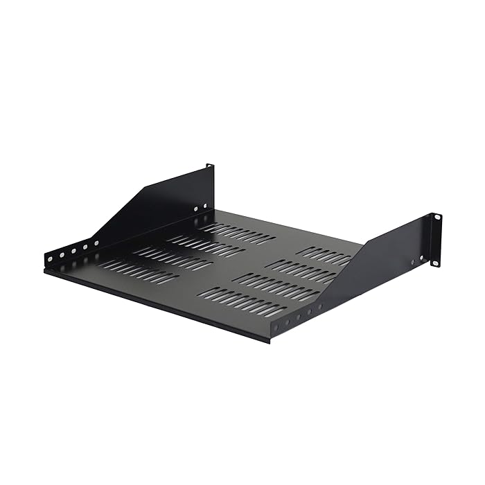 Buy 2U Universal Server Shelf Vented Rack Mount Cantilever Shelf 16