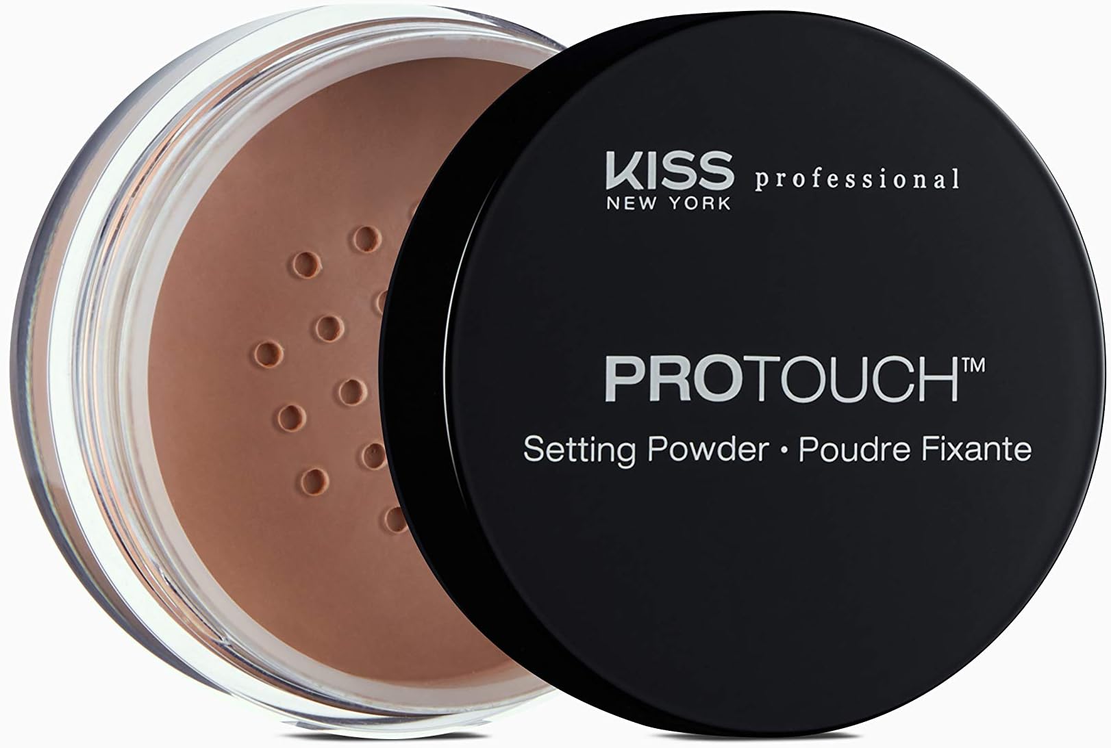 Pro Touch Setting Powder, Loose Setting Powder, Lightweight, Long-Lasting Face Powder Makeup, Controls Oil, Finishing Powder for Medium & Tan Skin Tones (Earth)