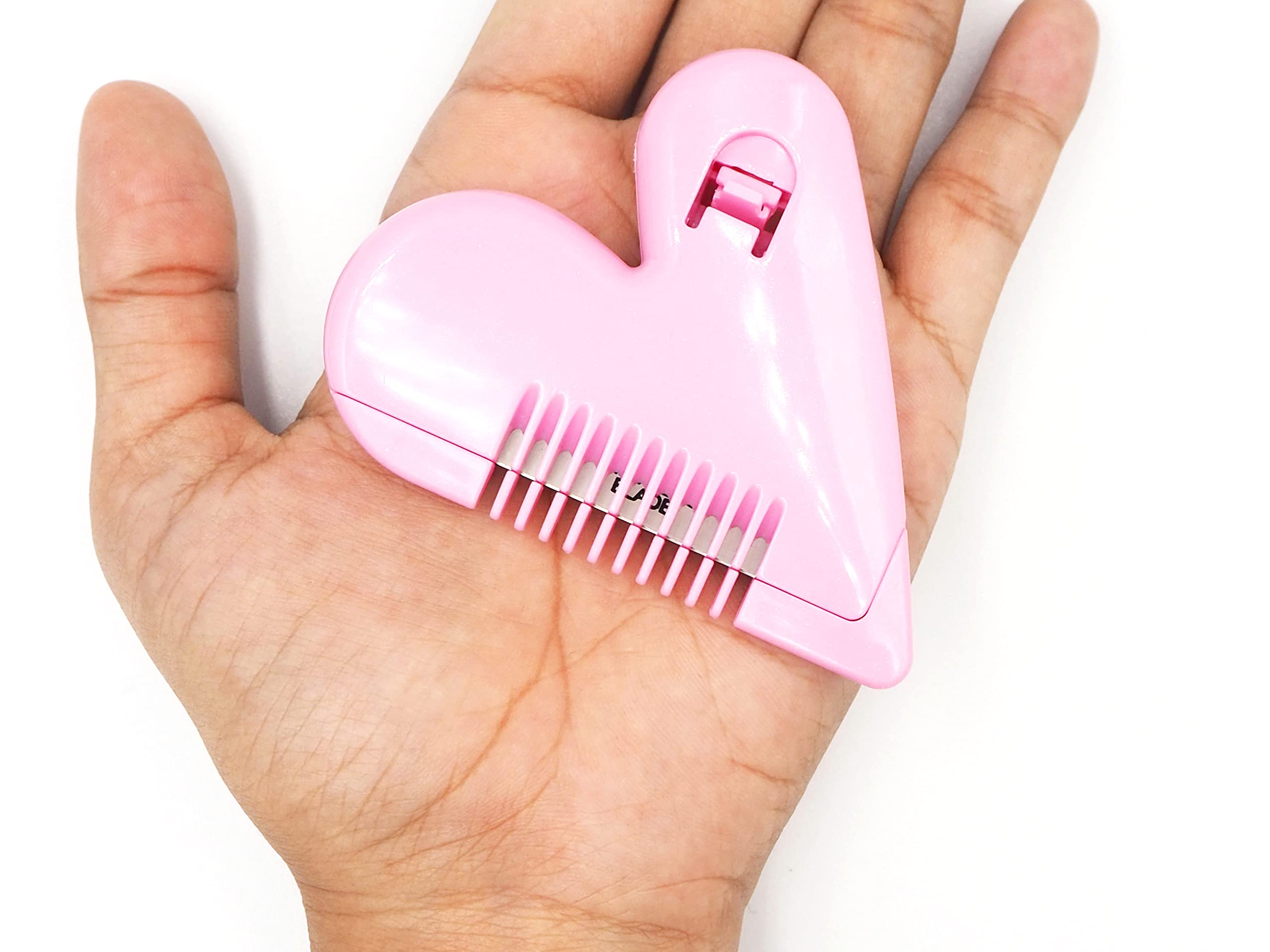 Amazon.com: Pubic Hair Trimmer Heart Shape for Women Hair Razor 