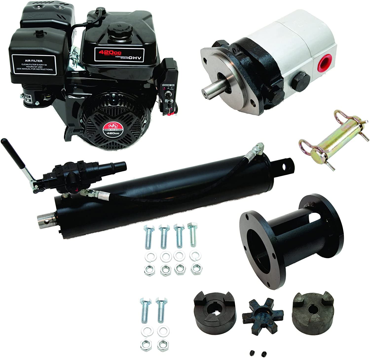 Buy Log Splitter Build Kit 15 hp ElectricStart Engine, ing Bracket