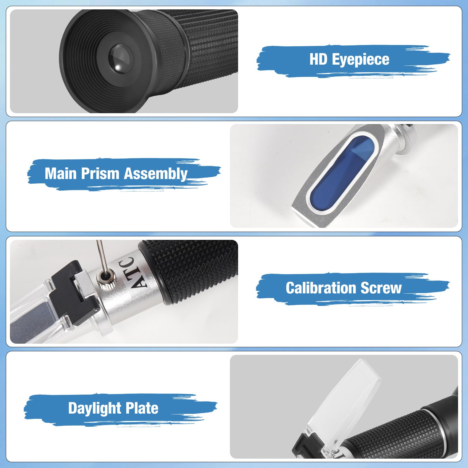 GYE Brix Refractometer - Wine & Beer Brewing -4
