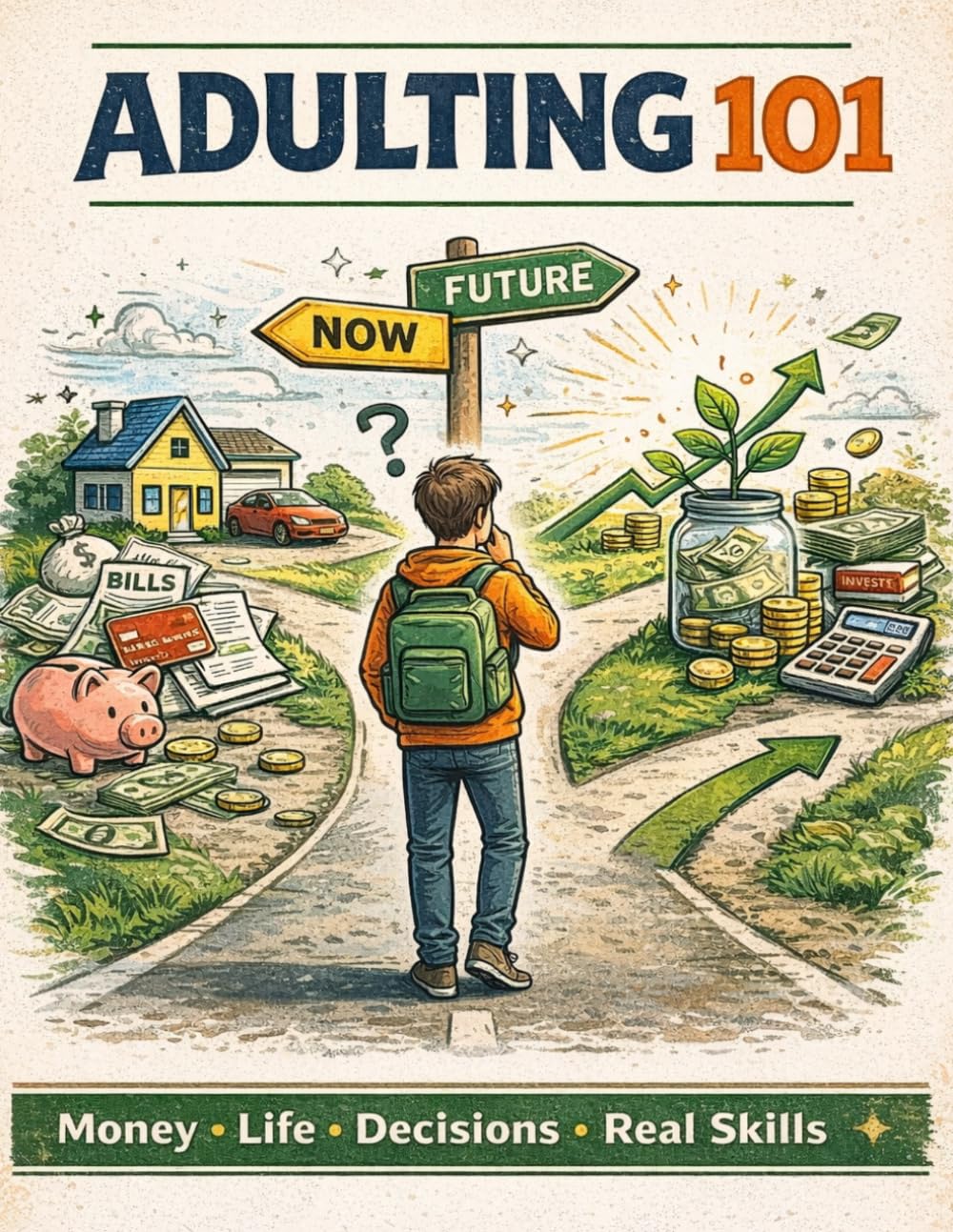 Adulting 101: A Financial Literacy Workbook for Teens | Budgeting, Saving, Investing & Real-Life Money Skills
