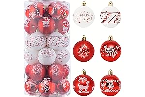 Mesmerizing Red and White Christmas Tree Ornaments for Unforgettable Holiday Cheer