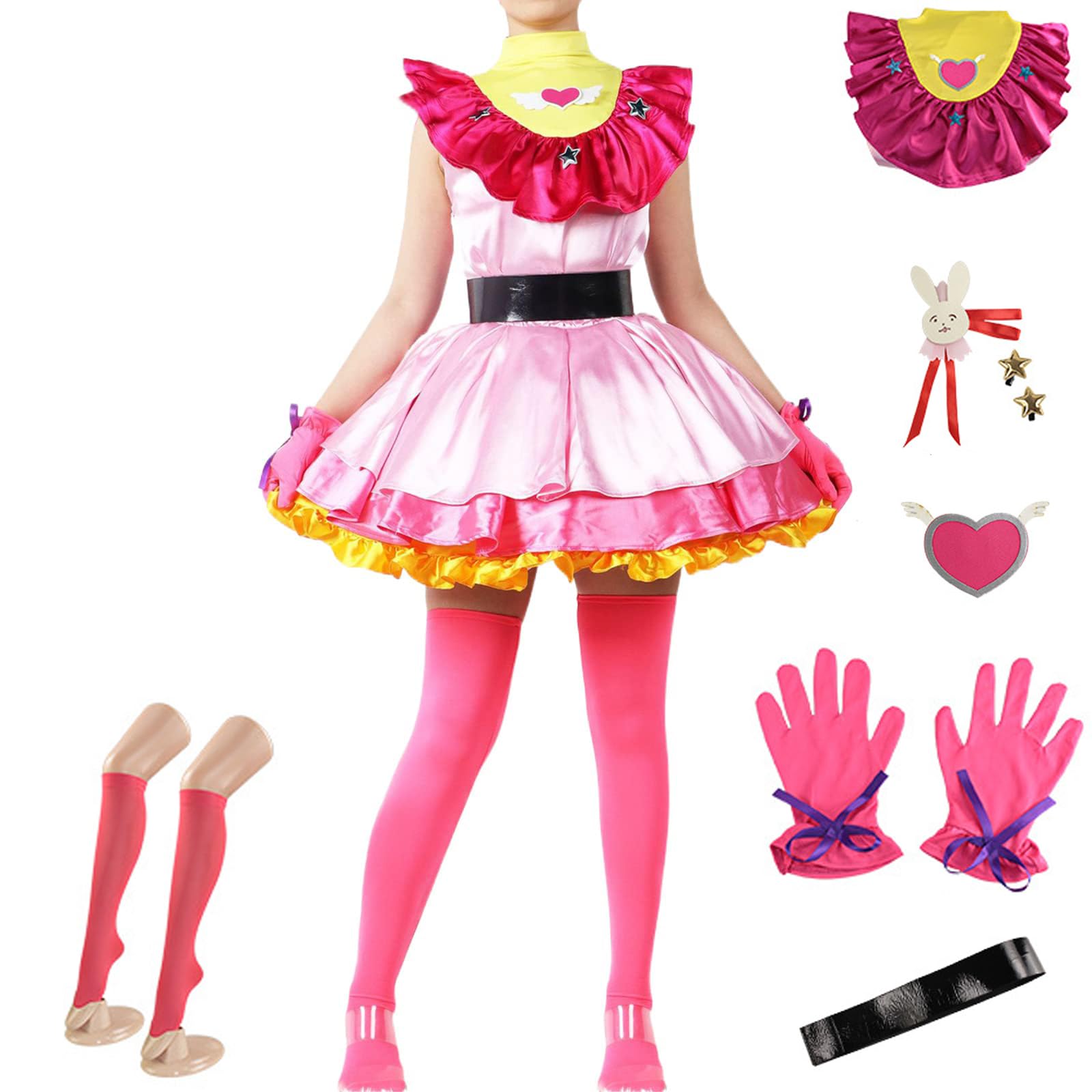 UPUPCOSOshi No Ko Cosplay Dress Anime Hoshino Ai School Girls Lolita Dress Halloween Play