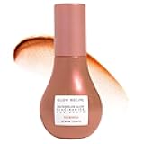 Hue Drops Tinted Face Serum - Bronzing Drops to Brighten & Hydrate - Skincare Makeup Primer & Liquid Highlighter to Blur Pores for a Radiant, Even Skin Tone - Sunglow (40ml)