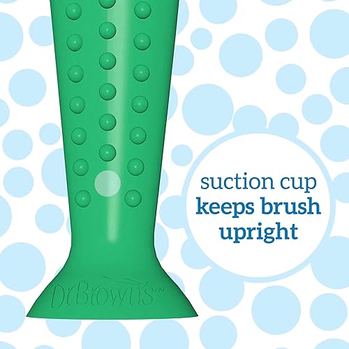 Miniatura 6 de Dr Browns Cepillo de dientes para bebés y niños pequeños 1 paquete 1 a 4 años