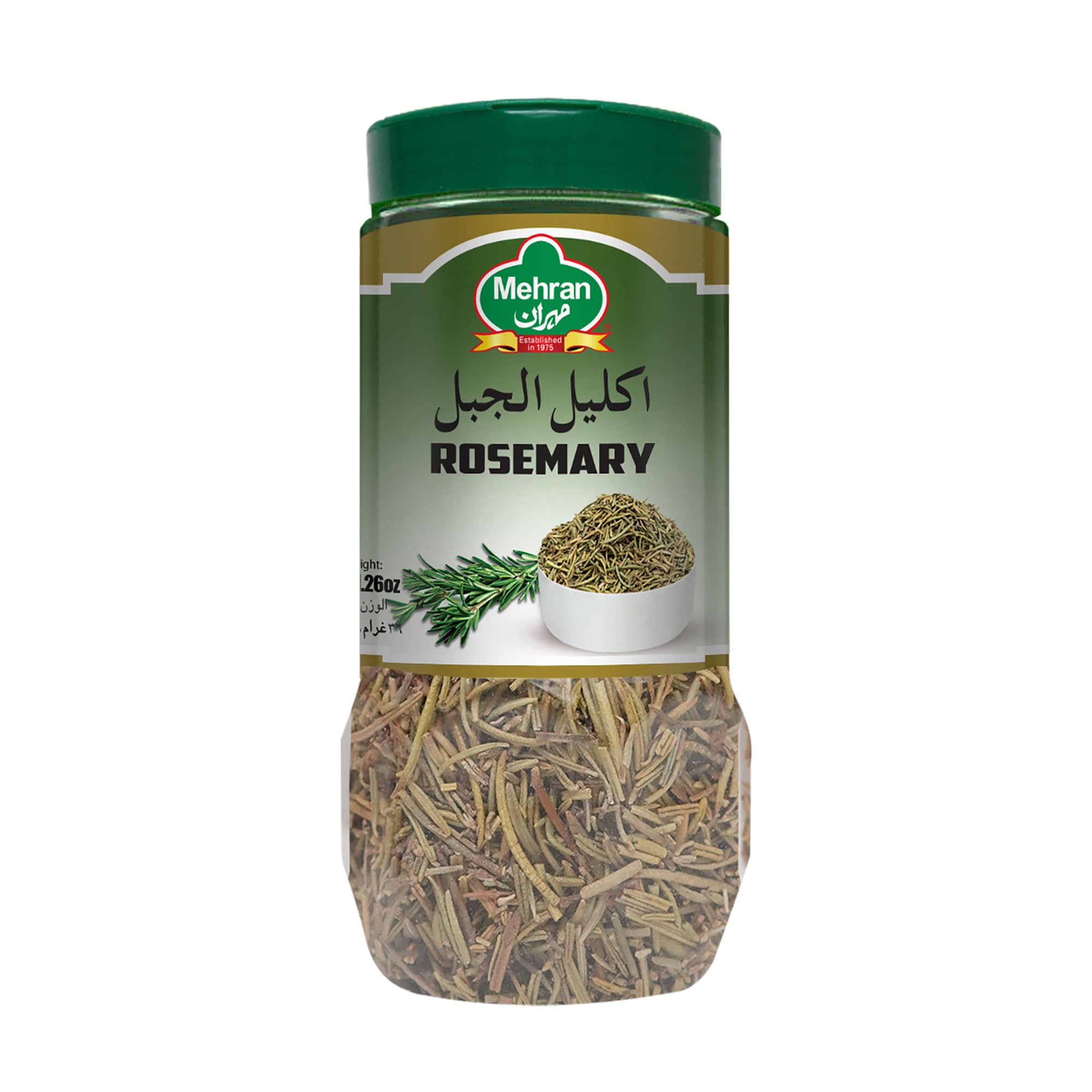 Mehran Rosmary Powder 36 G, Green
