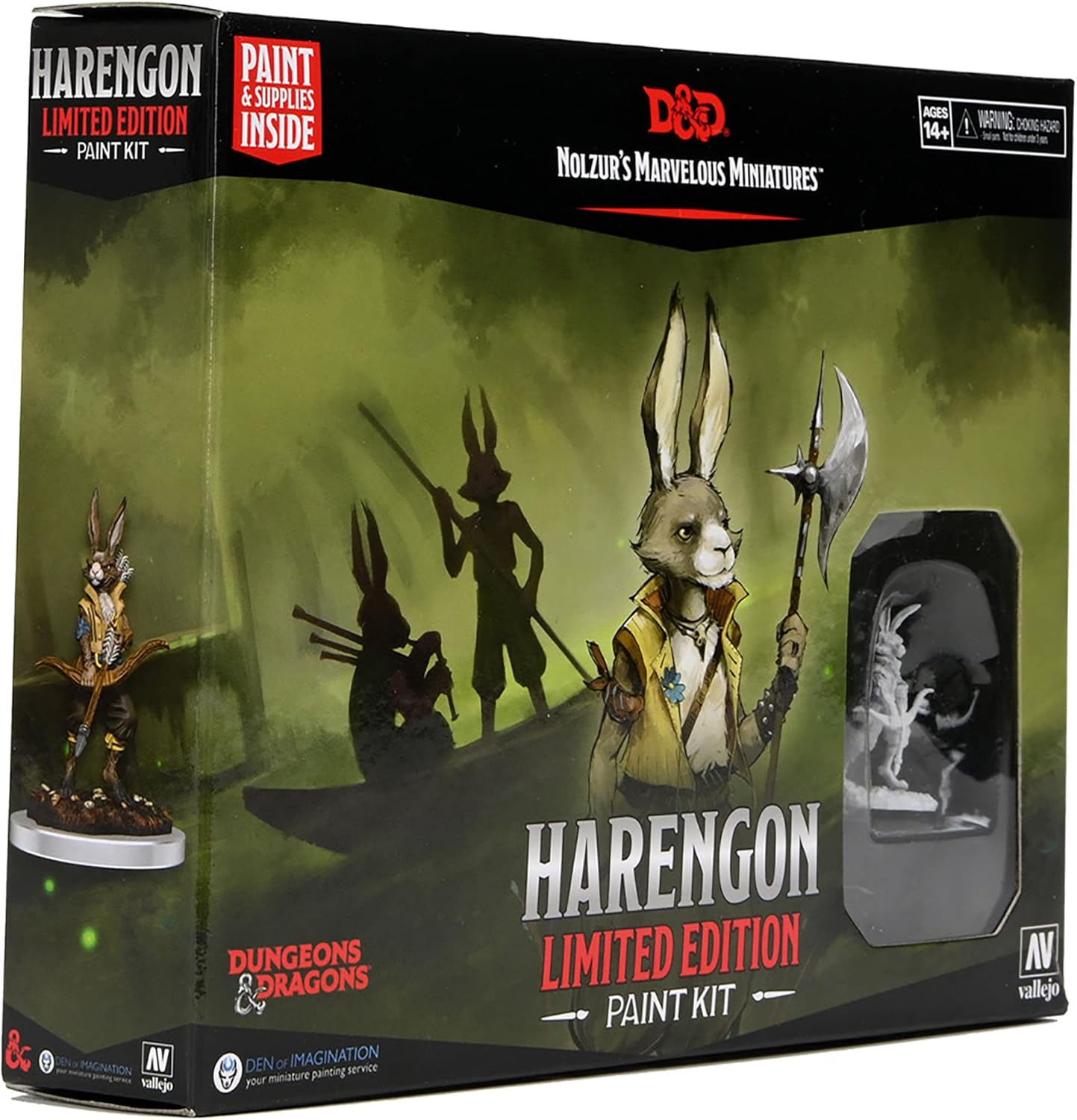 Dungeons & Dragons Nolzur's Marvelous Miniatures Paint Kit Harengon