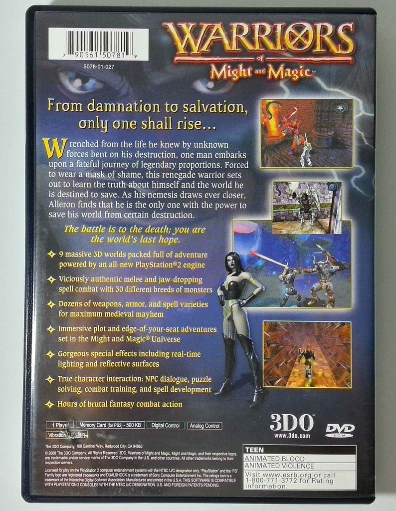 【中古】「非常に良い」WARRIORS of Might and Magic Amazon.com: Warriors of Might and Magic (Renewed) : Video Games