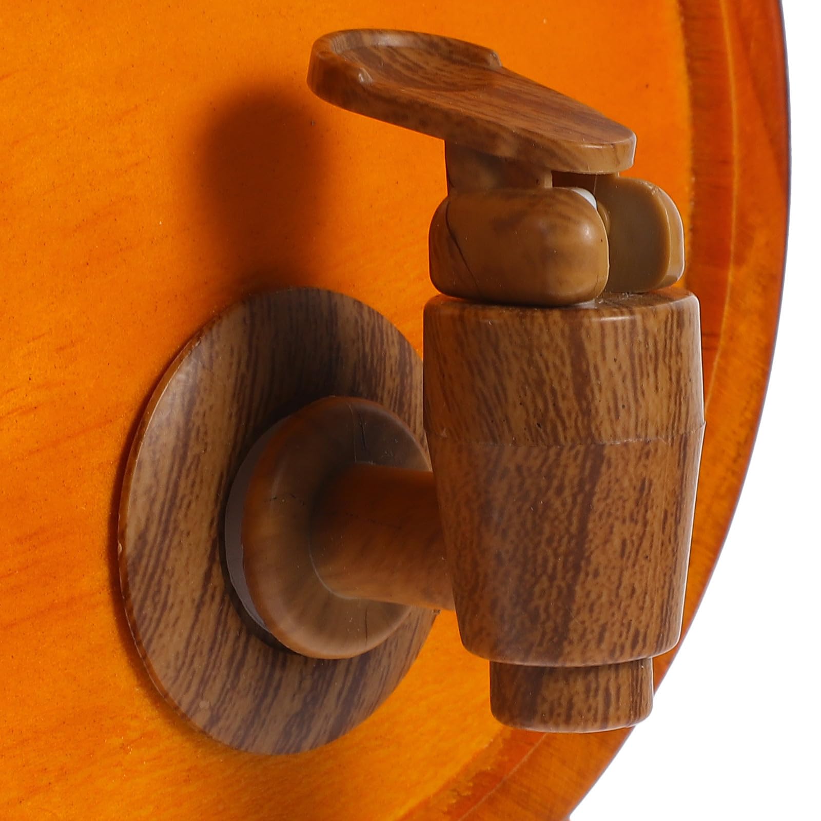 Operitacx Barril de Cerveza de Madera Barrica de crianza de Vino Dispensador de Bebidas de 1.5L con Grifo y Base de Madera para Bar o hogar
