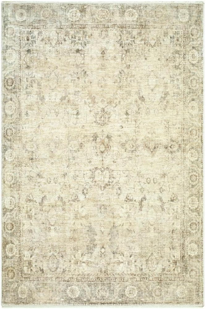 Livabliss x Galey Alix Fetscher II Vintage Medallion Area Rug, 2'7" x 7'6" (8' to 9'), Olive