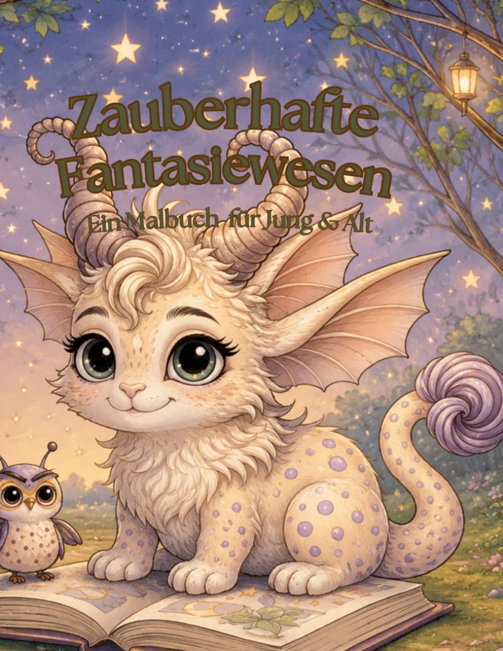 Magische Fantasiewesen: Entspannendes Malbuch für ruhige, kreative Momente