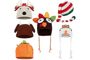 Halloween Thanksgiving Christmas Knitted Cap For Infant Kids