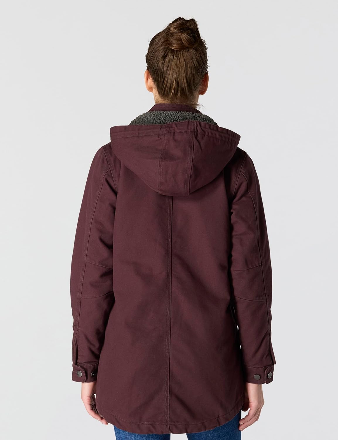 Carhartt Women's Loose Fit Washed Duck Coat - Image 2