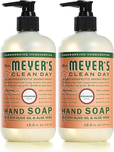 Miniatura 419 de Mrs. MEYER'S Variedad de jabón líquido para manos, 1 repuesto de bayas de ciruela, 1 jabón de manos de ciruela y bayas, 2