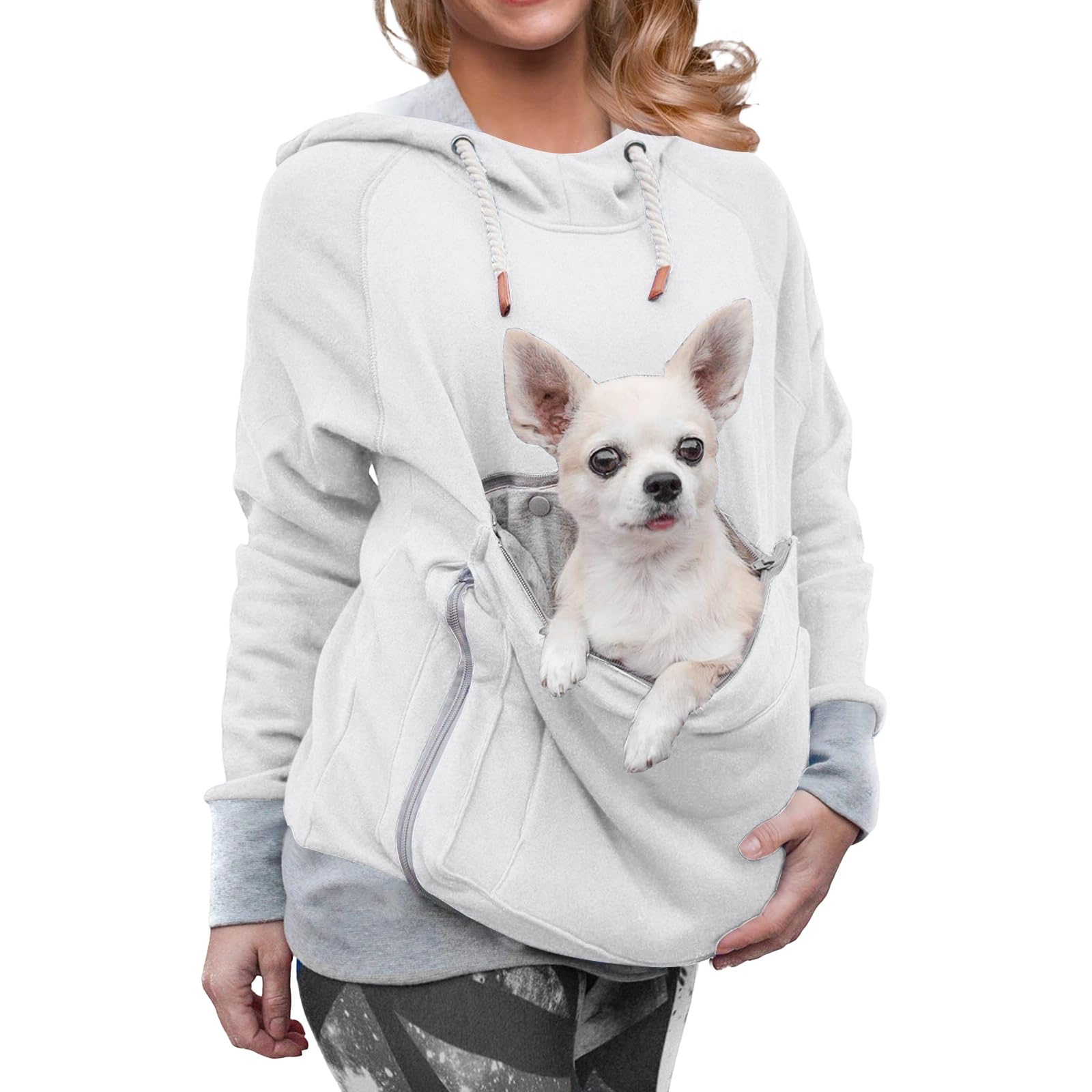 Sac à capuche pour animal de compagnie contre le stress en pochette de transport