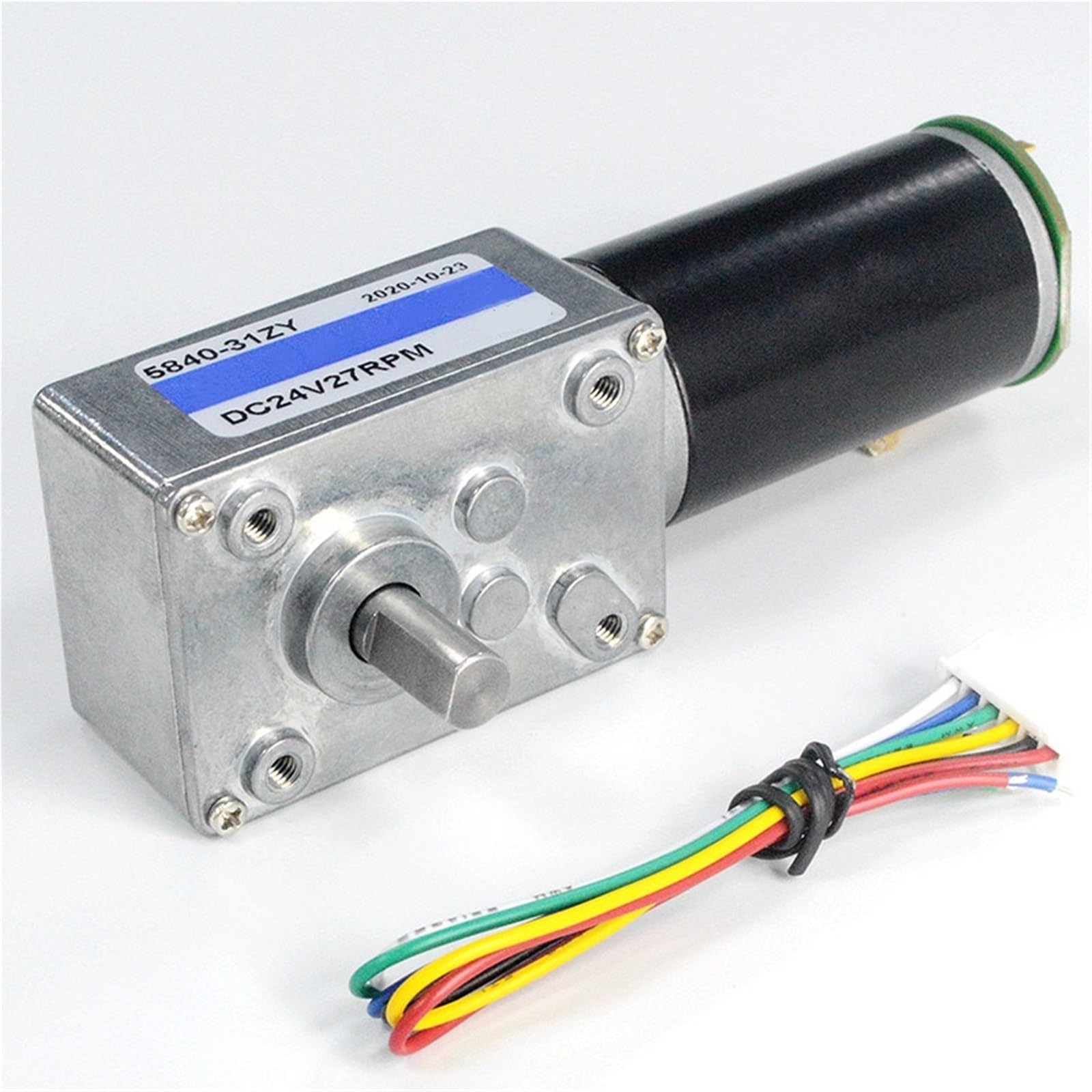 5840-31ZY Scroll Hall-Encoder Getriebemotor 12V 24V 1St(27RPM_12V)
