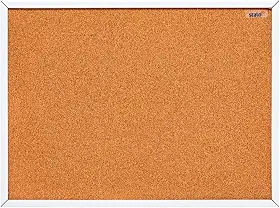 Quadro de Aviso Cortiça Moldura Fit Branco STALO, 100x70