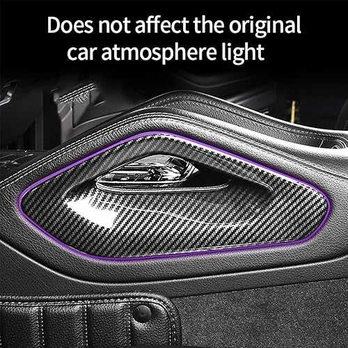 Miniatura 3 de Reposabrazos laterales de fibra de carbono con control central compatible con Mercedes Benz GLE350 W167 400d 450 GLE C167 53 63 S AMG GLS450 X167