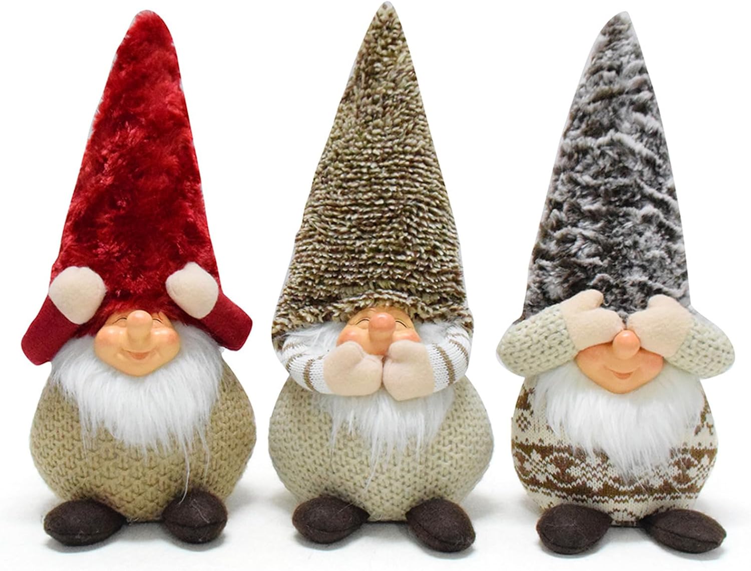 エージェントヴェノムのアクションフィギュアが再登場！シンビオート(寄生生物)の触手とガンアクションを再現可能！ - 株式会社海洋堂のプレスリリース  3つのドワーフノム人形のセットホームデコレーションのためのフィギュアポリエステル飾りYuletide Collectibles手作り