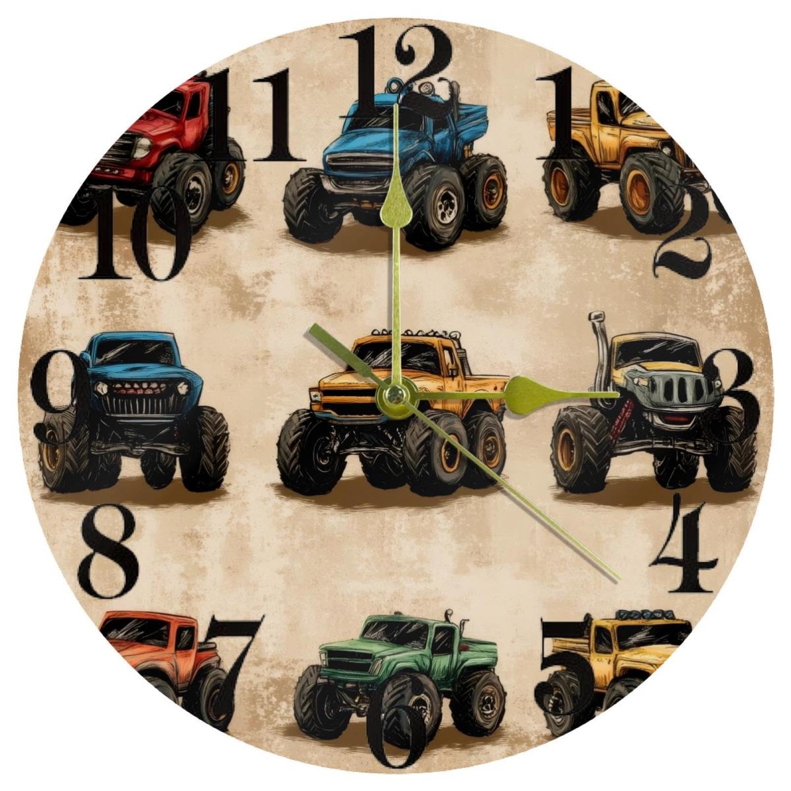 Horloge murale silencieuse à quartz pour en finir avec le tic-tac stressant