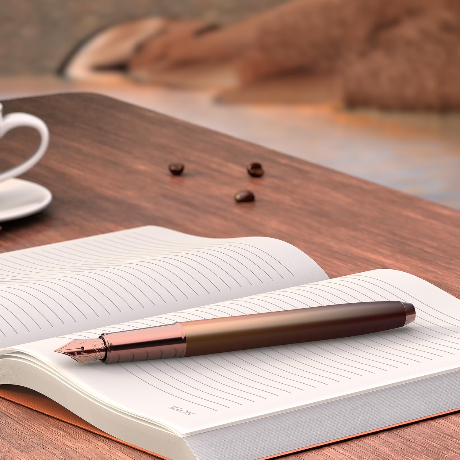 Amazon | Sheaffer Gift 100 9374 万年筆 | コーヒーエディション