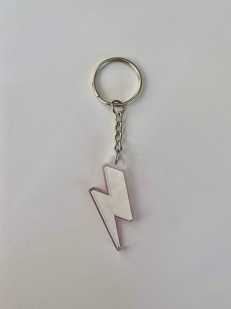 小物 Rickowens lightning bolt keychains Rick Owens Lightning Bolt Keyring Rick Owens